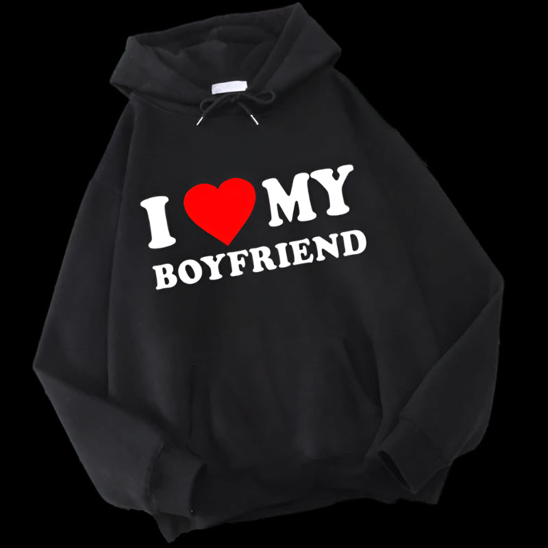 "I Love My Boyfriend/Girlfriend" Hoodie