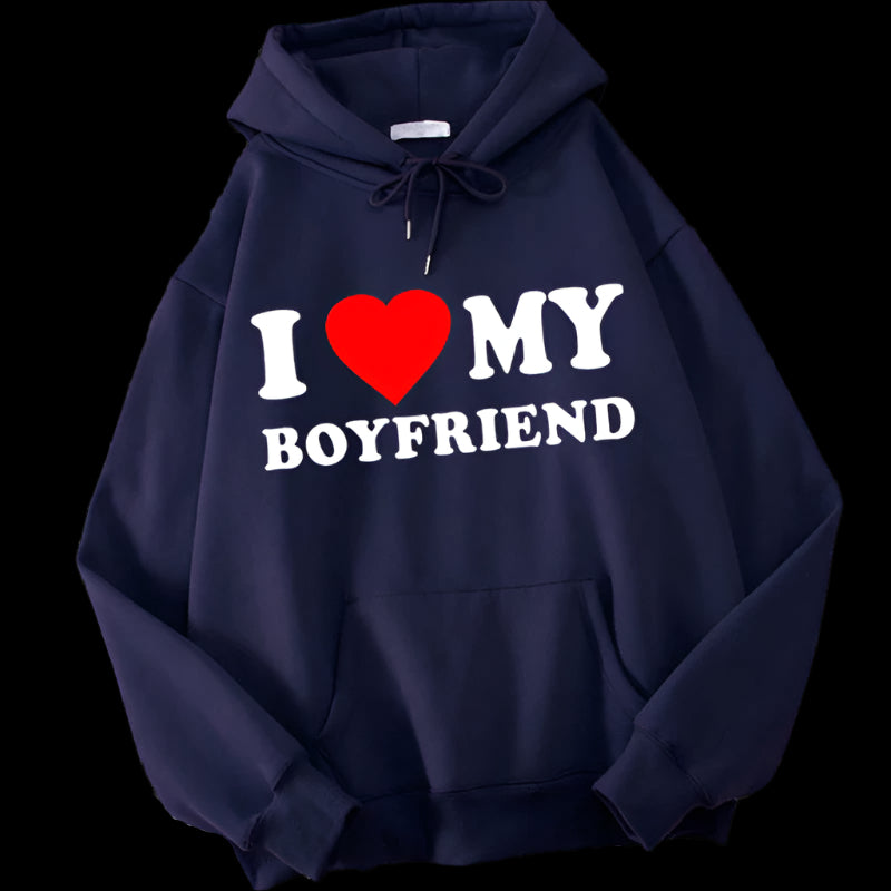 "I Love My Boyfriend/Girlfriend" Hoodie